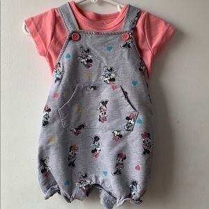 Minnie Mouse Overalls